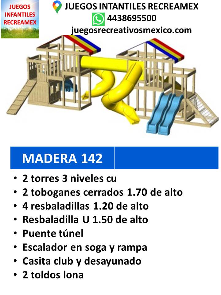 modulo de madera 142